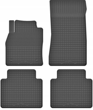 Nissan Note I 2013- Dywaniki gumowe korytka