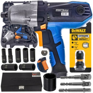 Klucz Udarowy Elektryczny Do Kół 1/2 Zestaw Dewalt