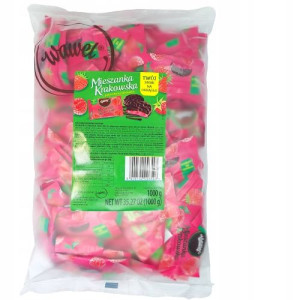 Wawel Mieszanka Krakowska Galaretka Malinowa 1kg