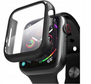 Etui + szkło 2W1 do Apple Watch 4/5/6/SE 44mm