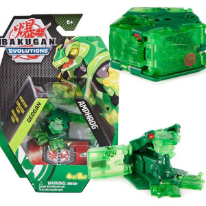 Bakugan Evolutions Geogan Ventus Amphrog figurka i karty