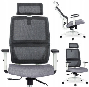 Fotel NICKI Ergonomiczny Biurowy Obrotowy Krzesło