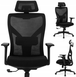 Fotel SPIRAL Ergonomiczny Biurowy Obrotowy Krzesło