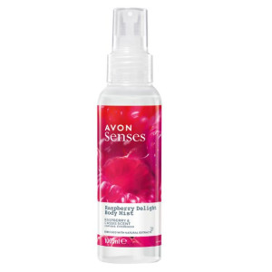 AVON Naturals Mgiełka do Ciała Malina i Czarna Porzeczka 100 ml