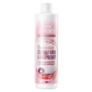 AVON Żel pod Prysznic Mleczko kokosowe i maliny 400 ml