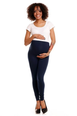 peekaboo legginsy ciążowe model 1469b navy
