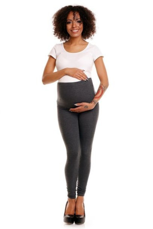 peekaboo legginsy ciążowe model 1469b grafit
