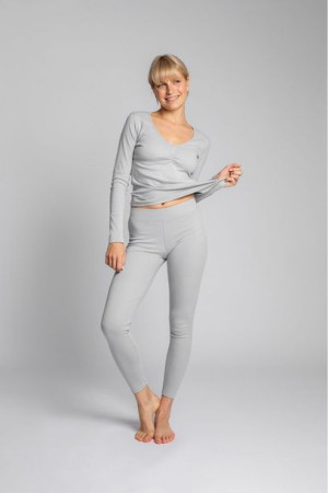 lalupa legginsy model la035 popiel