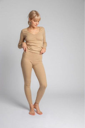 lalupa legginsy model la035 cappuccino