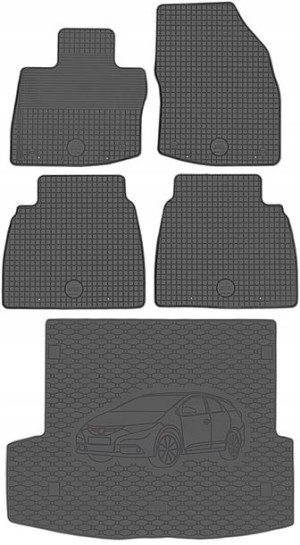 Honda Civic IX Kombi 2012-2017 Dywaniki z matą