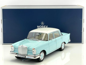 Mercedes 220 S W111 - 1965, blue Norev 1:18