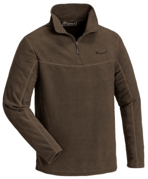 BLUZA POLAROWA PINEWOOD TIVEDEN 5069 - Zamszowy brąz -M