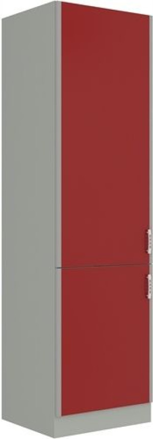 Słupek Kuchenny Etna 60 Dk-210 2f Szary/bordo
