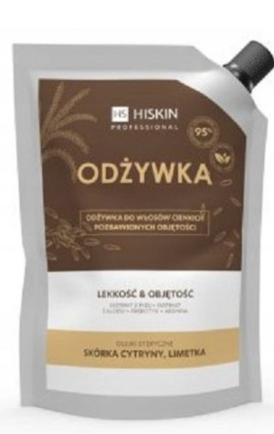 HISKIN Odżywka do włosów cienkich brak objętości