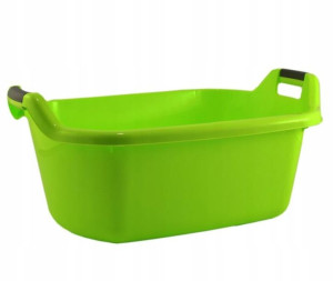 Miska plastikowa 55L zielona 235307