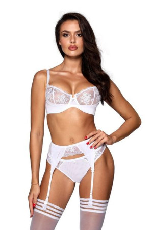 axami pas do pończoch model v-10212 passion wave white