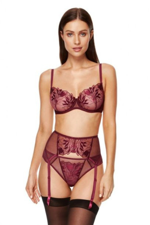 gorteks pas do pończoch model coco ppw bordo