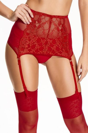 kostar pas do pończoch model 914 red