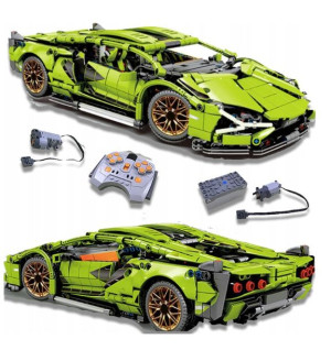 Auto Fluo Klocki 1254 Zdalnie Sterowany Rc Pilot
