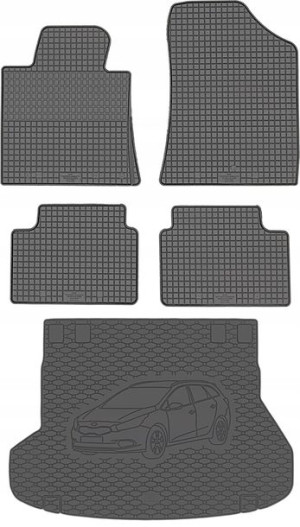 Kia Ceed II Kombi 2012-2018 Dywaniki z matą
