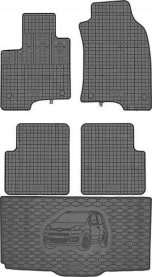 Fiat Panda III Hatchback 2012- Dywaniki z matą