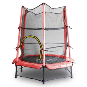 Trampolina Dla Dzieci 140cm Czerwona