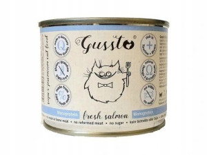 Gussto Puszka 190g Fresh Salmon Łosoś