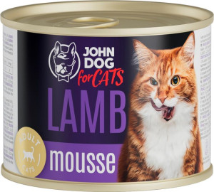 John Dog For Cat Mus Jagnięcina 200g