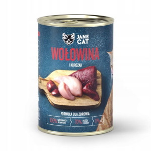 Jane Cat Wołowina i Kurczak 400g