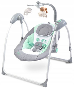 Huśtawka Elektryczna bujaczek Caretero LOOP +PILOT