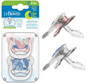 Dr Brown Smoczek Prevent 0-6m Świecący W Nocy Girl