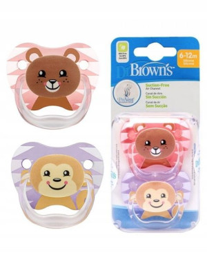 Dr. Brown's Smoczek Uspokający 6-12 msc PREVENT