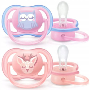 Smoczek Avent 0-6 Ultra Air +etui Do Sterylizacji