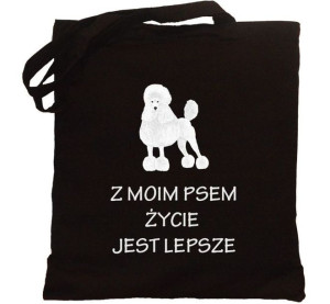 Torba PŁÓCIENNA 240G pies Pudel