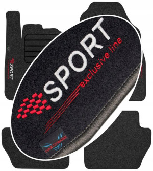 Ford Fiesta MK6 2008-2011 Dywaniki samochodowe