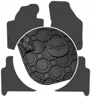 VW Touran I FL 5os 2010-2015 Wycieraczki CZARNE