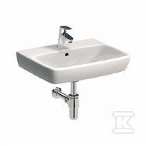 Umywalka NOVA PRO 55 cm prostokątna, z/o
