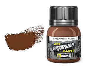 Farba akrylowa Dark brown A.MIG0652 AMMO Mig