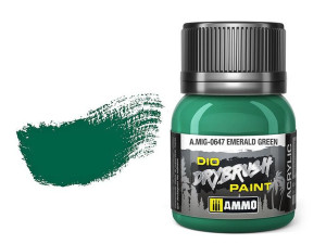 Farba akrylowa Emerald green A.MIG0647 AMMO Mig