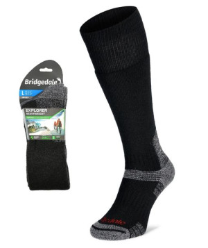 Skarpety Bridgedale EXPLORER HW END KNEE blk M