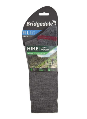 Skarpety Bridgedale HIKE LW END BO ORI grey M