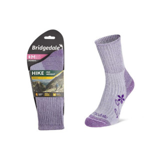 Skarpety Bridgedale HIKE MW COM BO ORI LD violet S