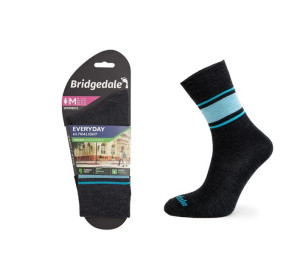 Skarpety Bridgedale EVERYDAY UL END LD grey/blu S