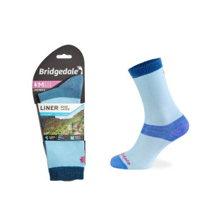 Skarpety Bridgedale LINER BL COOL 2 pary LD sky M