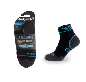 Skarpety Bridgedale STORM SOCK MW ANKLE blk/blu XL