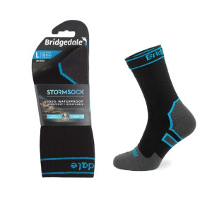 Skarpety Bridgedale STORM SOCK MW BOOT blk/blu XL