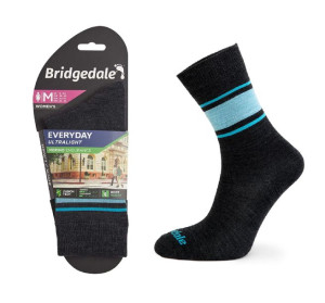 Skarpety Bridgedale EVERYDAY UL END LD grey/blu L