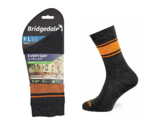 Skarpety Bridgedale EVERYDAY UL END graphite S