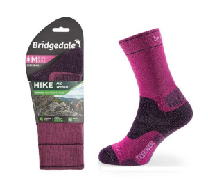 Skarpety Bridgedale HIKE MW END BO ORI LD berry L