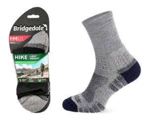 Skarpety Bridgedale HIKE LW END AN ORI blk/si S